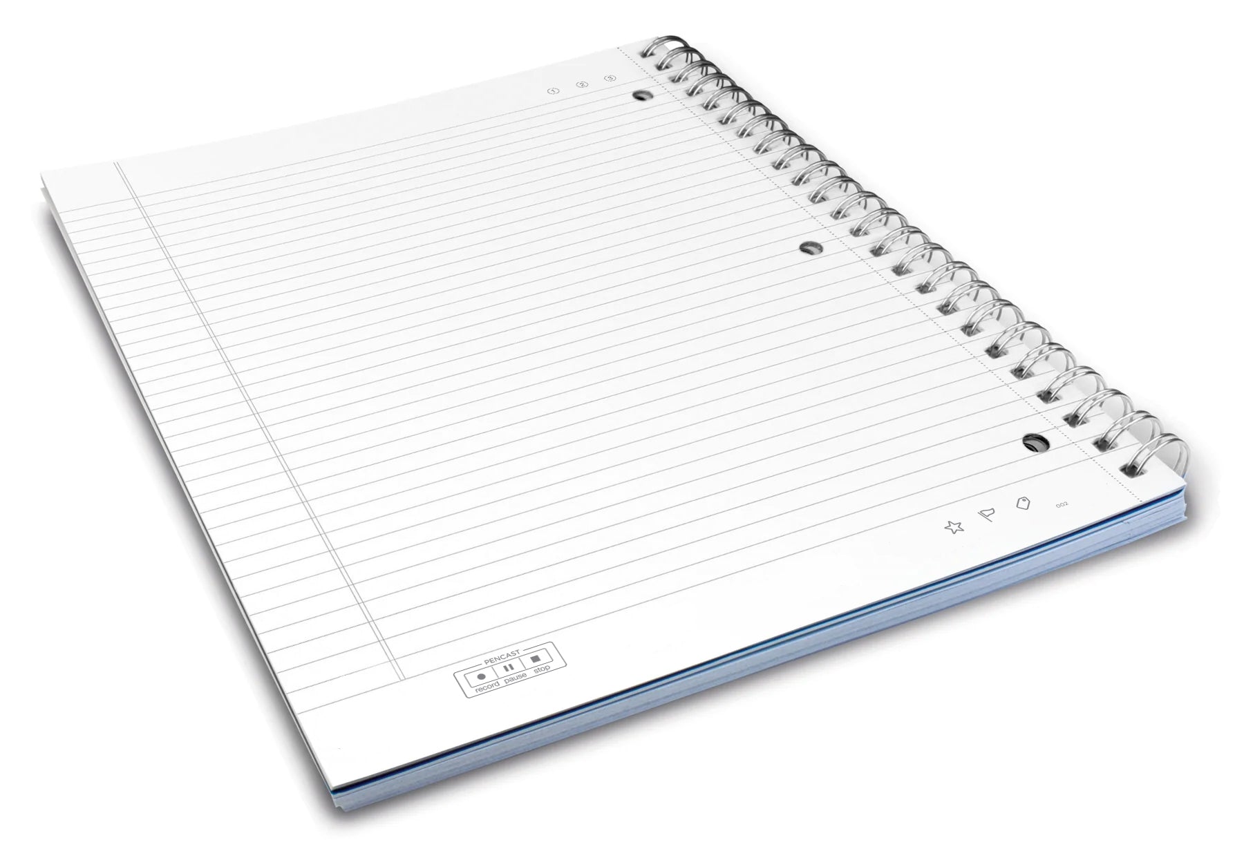 Livescribe Smart Paper Notebooks Letter Size 1-Subject Notebook 4-Pack Vol #1-4 (paper)
