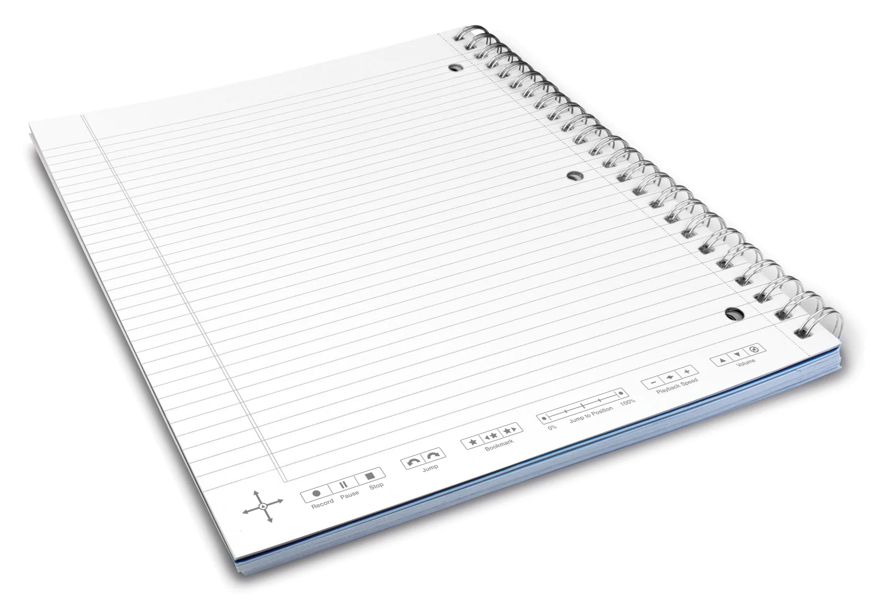 Livescribe Smart Paper Notebook Letter Sized 3-Subject Notebook, Volume #1 (paper)