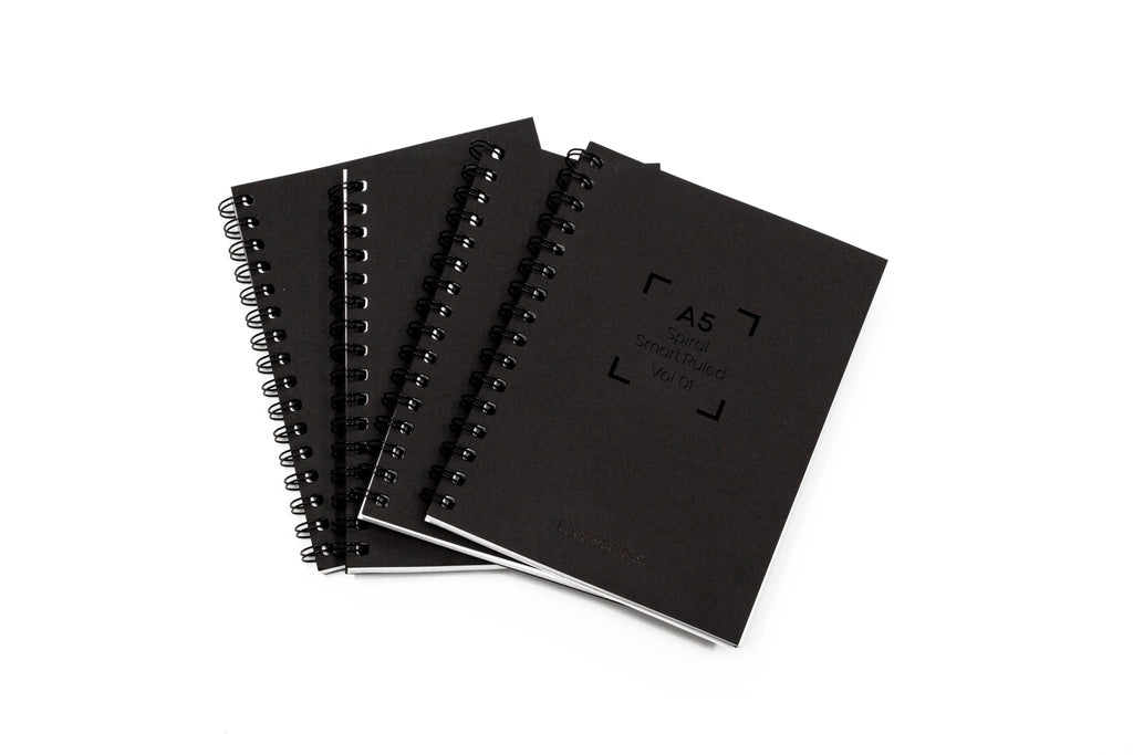 Letter 1-Subject Notebook, 4-Pack (#1-4) – Livescribe Inc. (US)